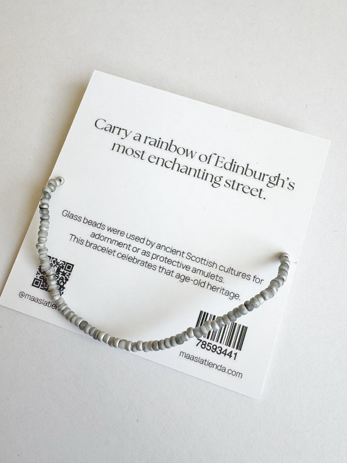 Scottish Bracelet with Celtic Charm