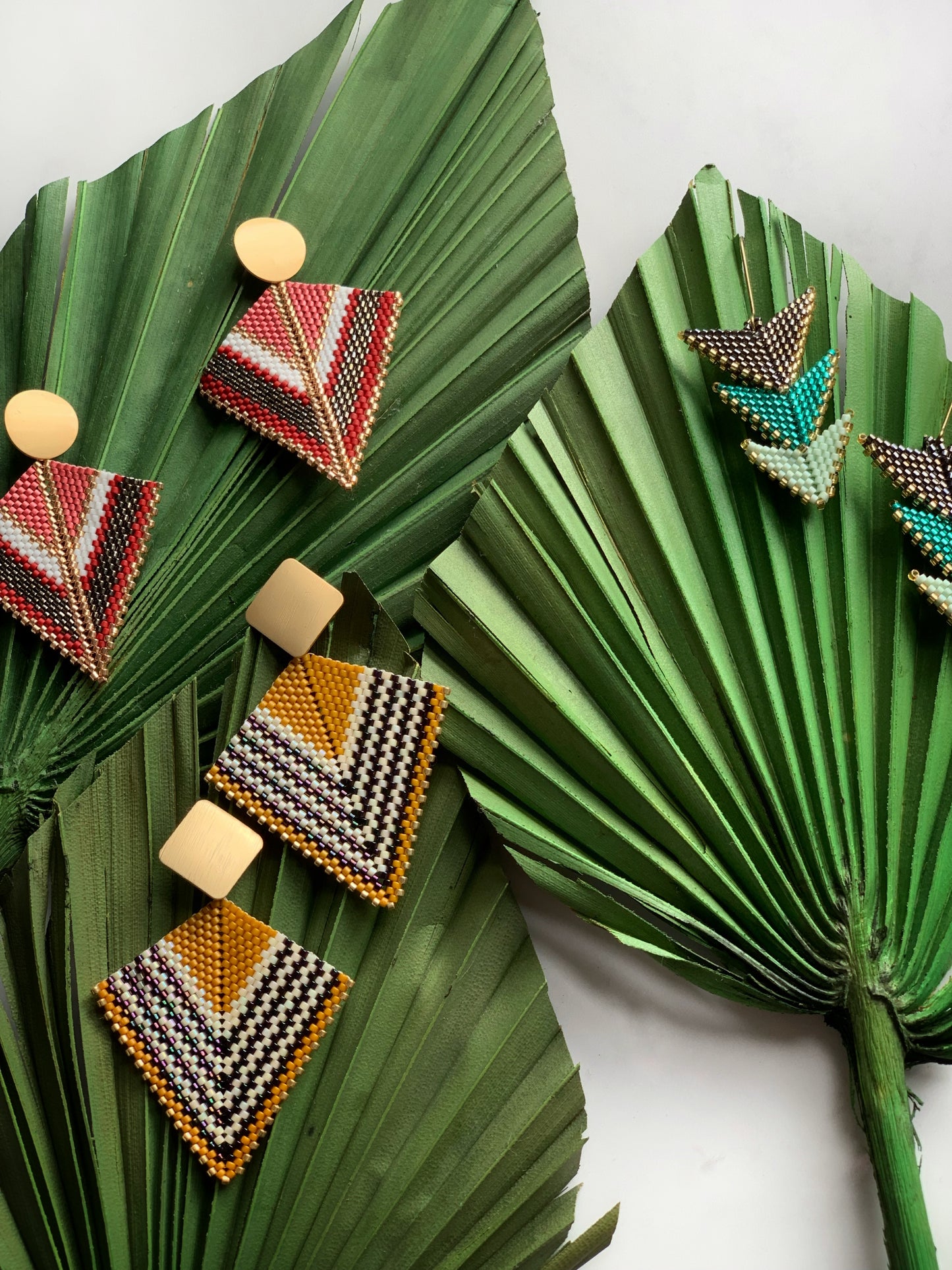 Mustard and Dark Purple